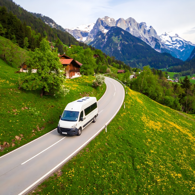 Austria & Swiss Van Tour